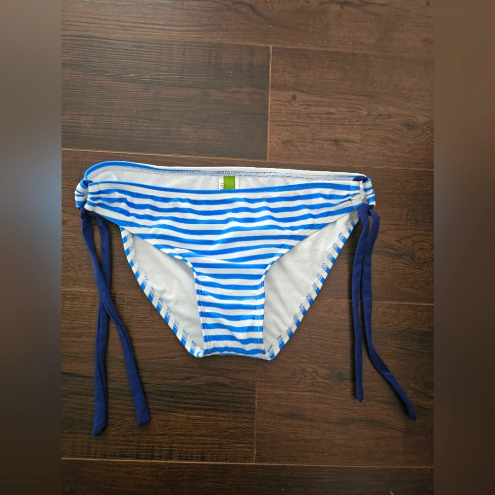 FREE w/purcase. Blue and White Striped Swimwear